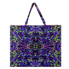 Ab 76 Zipper Large Tote Bag by ArtworkByPatrick