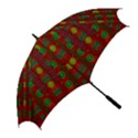 In Time For The Season Of Christmas Golf Umbrellas View2