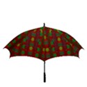 In Time For The Season Of Christmas Golf Umbrellas View3