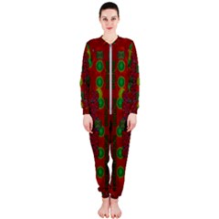 In Time For The Season Of Christmas OnePiece Jumpsuit (Ladies) 