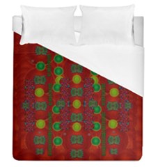 In Time For The Season Of Christmas Duvet Cover (Queen Size)
