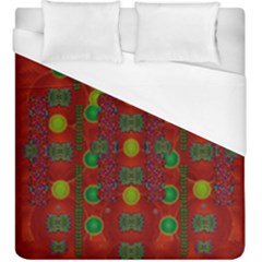 In Time For The Season Of Christmas Duvet Cover (King Size)