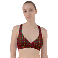 In Time For The Season Of Christmas Sweetheart Sports Bra