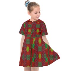 In Time For The Season Of Christmas Kids  Sailor Dress by pepitasart