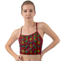 In Time For The Season Of Christmas Mini Tank Bikini Top