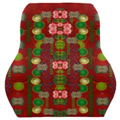 In Time For The Season Of Christmas An Jule Car Seat Back Cushion  by pepitasart