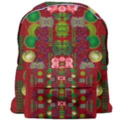 In Time For The Season Of Christmas An Jule Giant Full Print Backpack by pepitasart