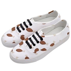 Turkey Leg Pattern - Thanksgiving Women s Classic Low Top Sneakers