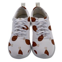 Turkey Leg Pattern - Thanksgiving Women Athletic Shoes