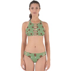 Turkey Leg Pattern - Thanksgiving Perfectly Cut Out Bikini Set