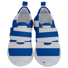 Greece Flag Greek Flag Kids  Velcro No Lace Shoes