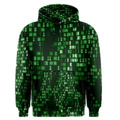 Abstract Plaid Green Men s Pullover Hoodie by HermanTelo