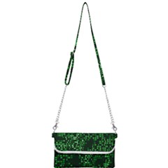 Abstract Plaid Green Mini Crossbody Handbag by HermanTelo
