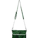 Abstract Plaid Green Mini Crossbody Handbag View1