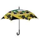 Coat of Arms of United States Army 124th Cavalry Regiment Hook Handle Umbrellas (Large) View3