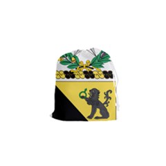 Coat Of Arms Of United States Army 124th Cavalry Regiment Drawstring Pouch (xs) by abbeyz71