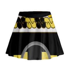 Coat Of Arms Of United States Army 136th Military Police Battalion Mini Flare Skirt by abbeyz71