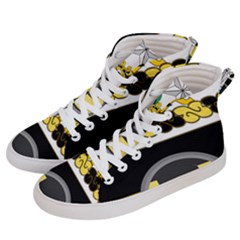 Coat Of Arms Of United States Army 136th Military Police Battalion Women s Hi-top Skate Sneakers by abbeyz71