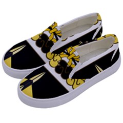 Coat Of Arms Of United States Army 49th Finance Battalion Kids  Canvas Slip Ons by abbeyz71