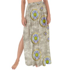 A Gift With Flowers And Bubble Wrap Maxi Chiffon Tie-up Sarong by pepitasart