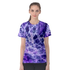Abstract Space Women s Sport Mesh Tee