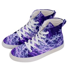 Abstract Space Men s Hi-top Skate Sneakers by HermanTelo