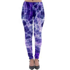 Abstract Space Lightweight Velour Leggings