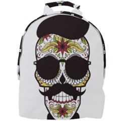 Mustache Man Mini Full Print Backpack