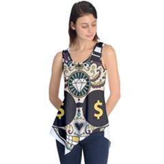 Big Money Head Sleeveless Tunic