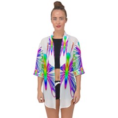 Butterfly Girl Open Front Chiffon Kimono