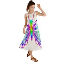 Butterfly Girl Summer Maxi Dress by bloomgirldresses