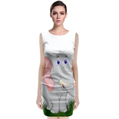 Elephant Girl Classic Sleeveless Midi Dress by bloomgirldresses