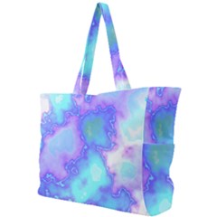 Dégradé Violet/bleu Simple Shoulder Bag by kcreatif