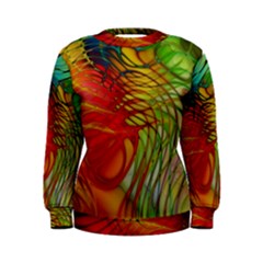 Texture Art Color Pattern Women s Sweatshirt