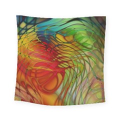 Texture Art Color Pattern Square Tapestry (small) by Sapixe
