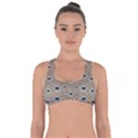 One Island Surrounded By Love And Wood Lace Got No Strings Sports Bra View1