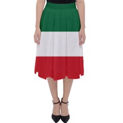 Flag Patriote Quebec Patriot Red Green White Modern French Canadian Separatism Black Background Classic Midi Skirt by Quebec