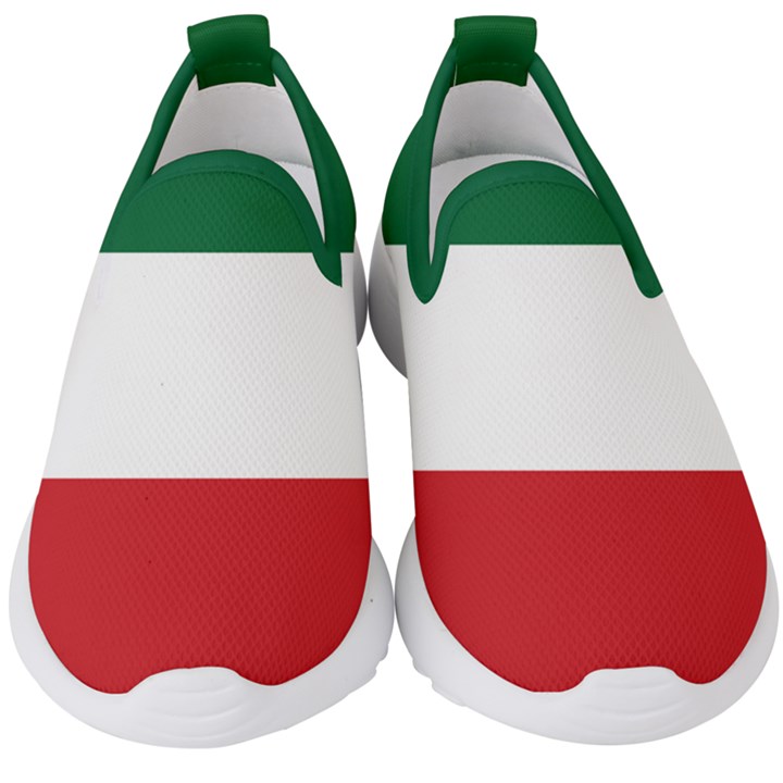 Flag Patriote Quebec Patriot red green white modern French Canadian Separatism black background Kids  Slip On Sneakers