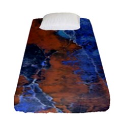 Grunge Colorful Abstract Texture Print Fitted Sheet (Single Size)