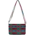 Shapes rows                                             Double Gusset Crossbody Bag View1