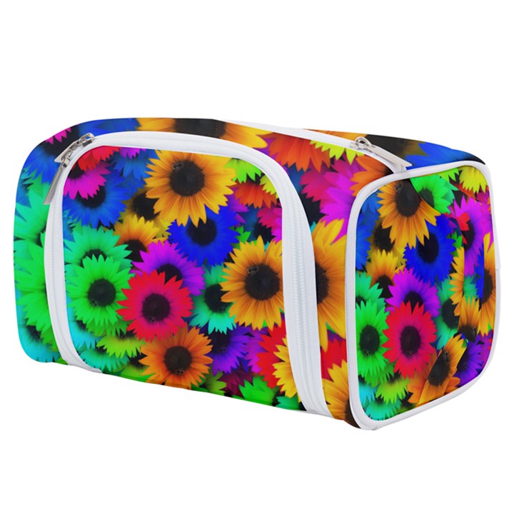 Colorful sunflowers                                                Toiletries Pouch