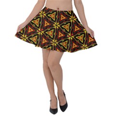 Rby 76 Velvet Skater Skirt by ArtworkByPatrick