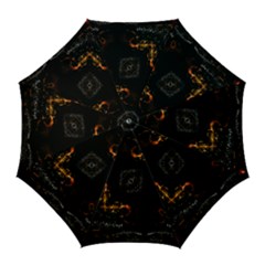 Abstract Animated Ornament Background Fractal Art Golf Umbrellas