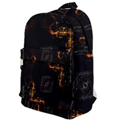 Abstract Animated Ornament Background Fractal Art Classic Backpack