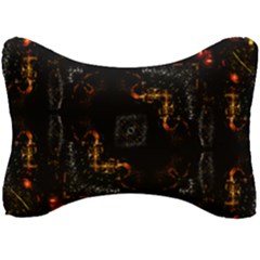 Abstract Animated Ornament Background Fractal Art Seat Head Rest Cushion