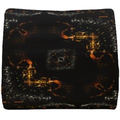 Abstract Animated Ornament Background Fractal Art Seat Cushion