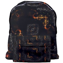 Abstract Animated Ornament Background Fractal Art Giant Full Print Backpack