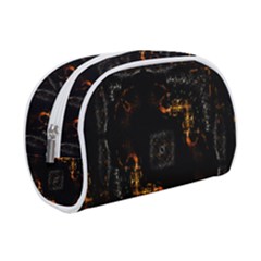 Abstract Animated Ornament Background Fractal Art Makeup Case (Small)