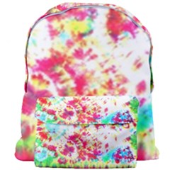 Pattern Decorated Schoolbus Tie Dye Giant Full Print Backpack by Amaryn4rt