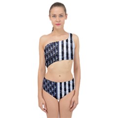 Architecture Building Pattern Spliced Up Two Piece Swimsuit by Amaryn4rt